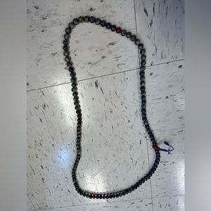 Real authentic stone beaded necklace